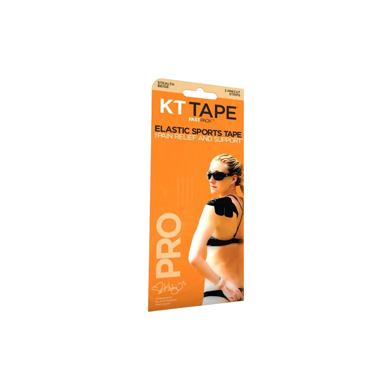 KT Tape Fast Pack 3 bandes Synthetic Pro