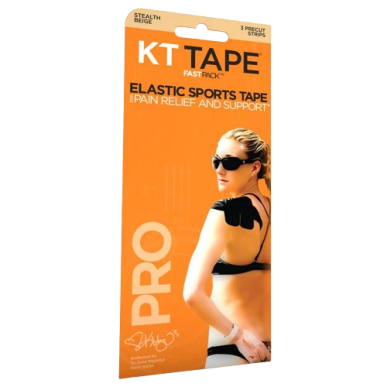 KT Tape Fast Pack 3 bandes Synthetic Pro