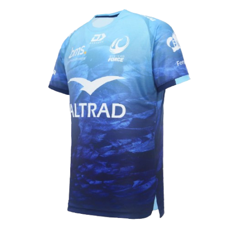 2024 WESTERN FORCE MENS BLUE TRAINING TEE