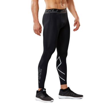 2XU Collant de Compression Noir/Argent