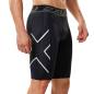 2XU Short de Compression Noir/Argent