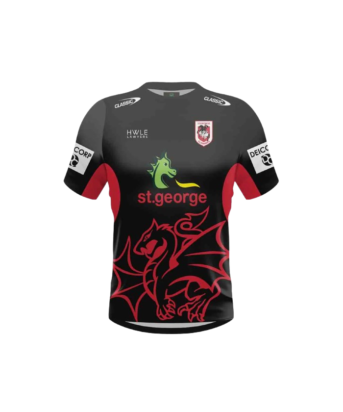 St. George Illawarra Dragons 2024 T-shirt d'entraînement 2024