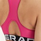 Brassière Under Armour rose