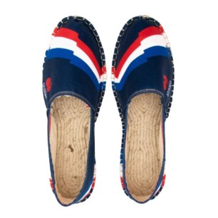 ESPADRILLE FRANCE BANDE TRICOLORE