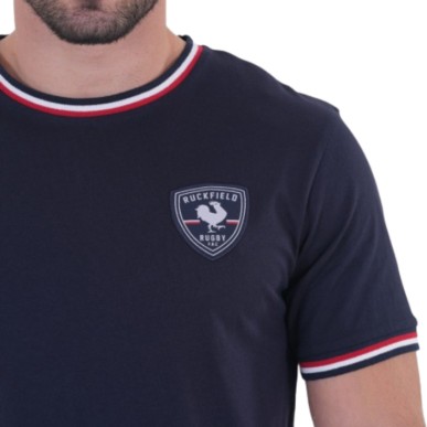 T-shirt bleu marine Ruckfield French Rugby Club