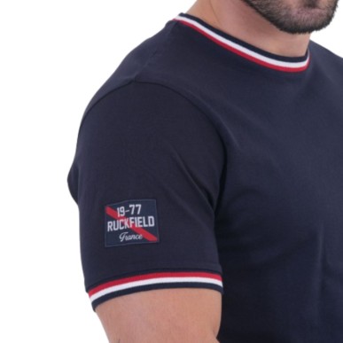 T-shirt bleu marine Ruckfield French Rugby Club