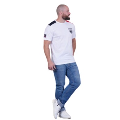 T-shirt Ruckfield Le French blanc