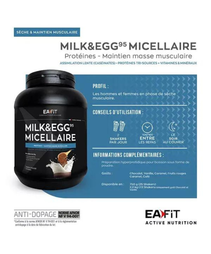 Milk & Egg 95 Micellaire...