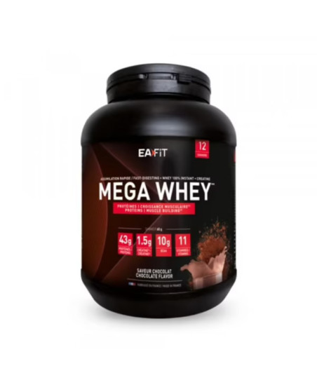 Mega Whey Chocolat 750gr