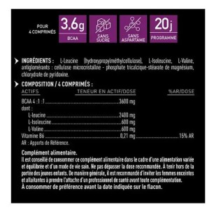 EA FIT BCAA 80 comprimés