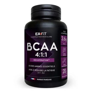 EA FIT BCAA 80 comprimés récupération | Rugby Approved Perpignan