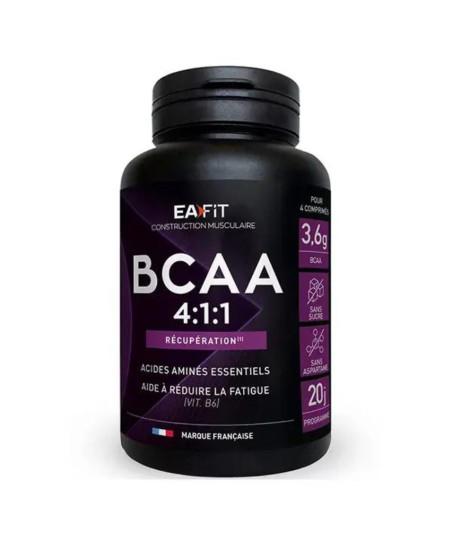 BCAA récupération 80 comprimés