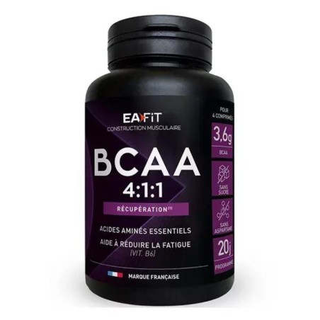 EA FIT BCAA 80 comprimés récupération | Rugby Approved Perpignan