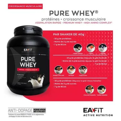 EAFIT Pure Whey Caramel 850gr