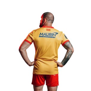 Maillot Réplica Extérieur USAP 2024-2025 avec Sponsors