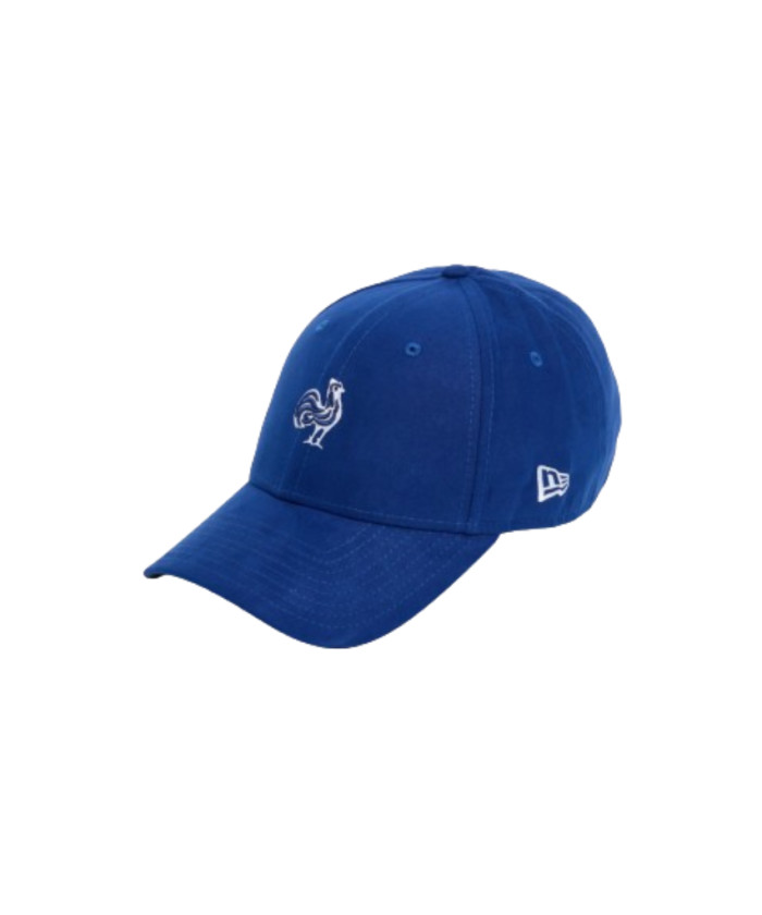 Casquette Ajustable 9FORTY Suédine Bleu Foncé - Fédération Française de Rugby | Rugby Approved