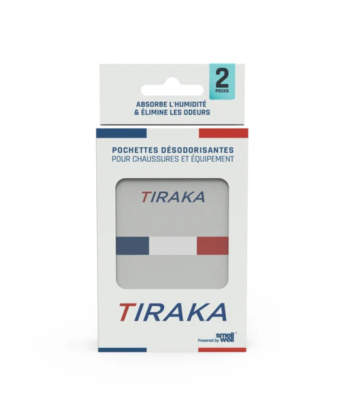 Pochettes Désodorisantes Tiraka - Éliminateur d'Odeurs Sport | Rugby Approved