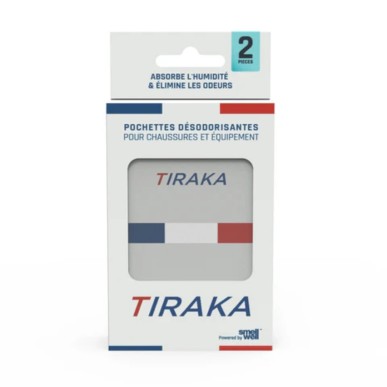 Pochettes Désodorisantes Tiraka - Éliminateur d'Odeurs Sport | Rugby Approved