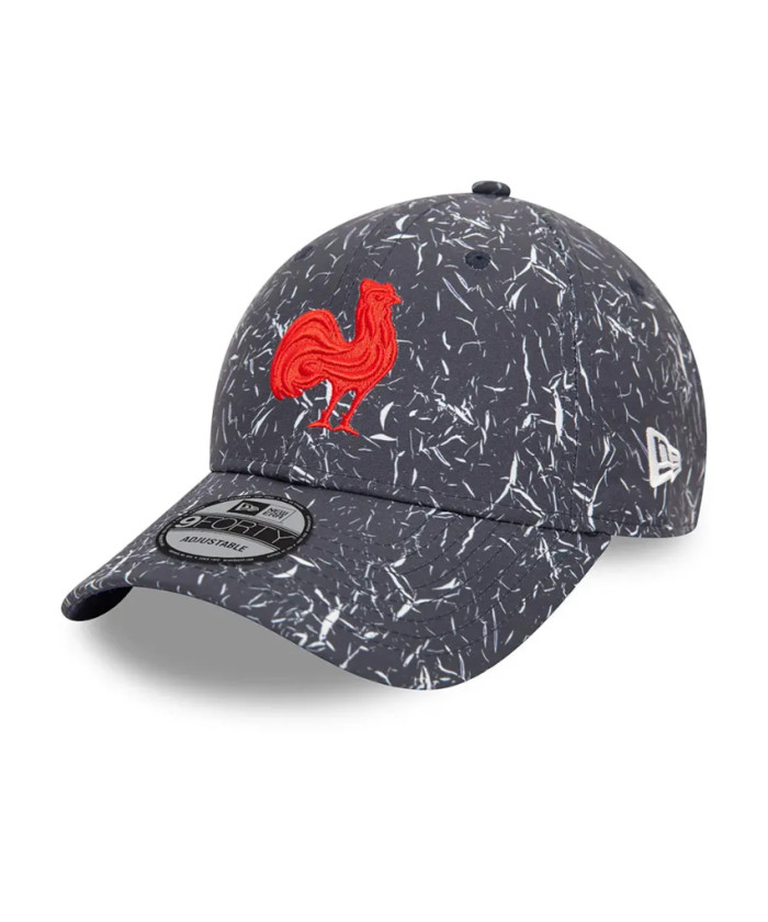 Casquette New Era 9FORTY – Design Crinkle avec Logo Officiel du XV de France