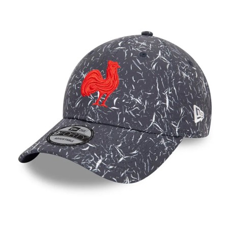 Casquette New Era 9FORTY – Design Crinkle avec Logo Officiel du XV de France