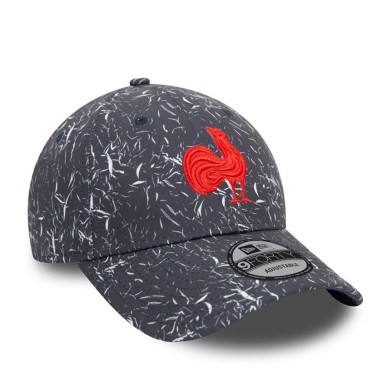 Casquette New Era 9FORTY – Design Crinkle avec Logo Officiel du XV de France