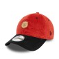 Casquette Stade toulousain velours Noir et rouge New era