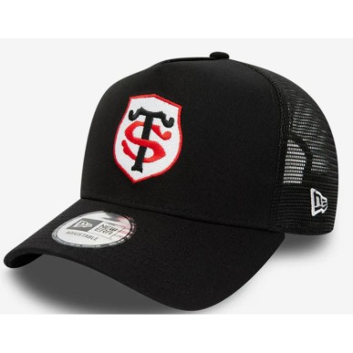 Casquette Officielle New Era 9FORTY Trucker Stade Toulousain - Noir