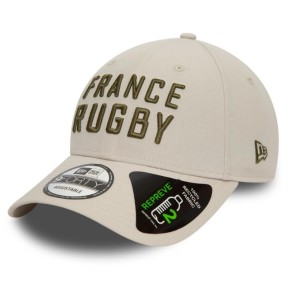 Casquette beige New Era pour femme Équipe de France