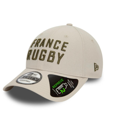 Casquette femme Equipe de France New Era beige