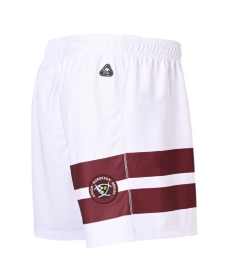 Short UBB Bordeaux Bègles Adulte Blanc 2024/2025