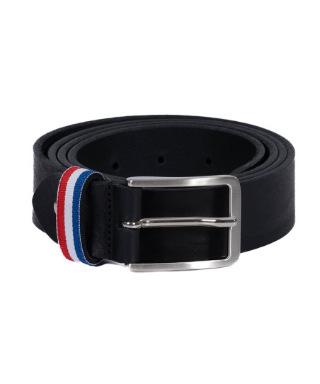 Ceinture en cuir Ruckfield French Rugby Club noir