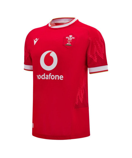 Maillot WRU Pays de Galles Adulte Rouge 2024-2025