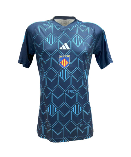 Maillot d'échauffement USAP Enfant Bleu 2024-2025