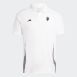 Polo adidas blanc