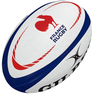 Ballon de rugby réplique France taille midi