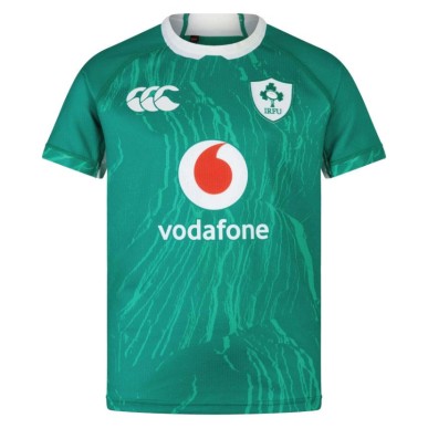 Maillot de rugby vert pour enfant de l’équipe d’Irlande 2024-2025