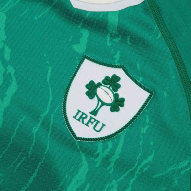 Maillot de rugby vert pour enfant de l’équipe d’Irlande 2024-2025