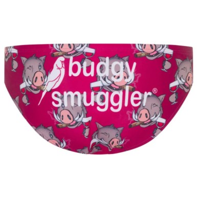 Maillot de bain "Budgy Smuggler" avec motif sanglier et cravate