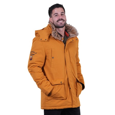 Parka Ruckfield Moutarde "Autumn Rugby Tour" – Style et Protection pour l'Automne