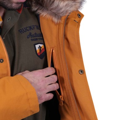 Parka Ruckfield Moutarde "Autumn Rugby Tour" – Style et Protection pour l'Automne