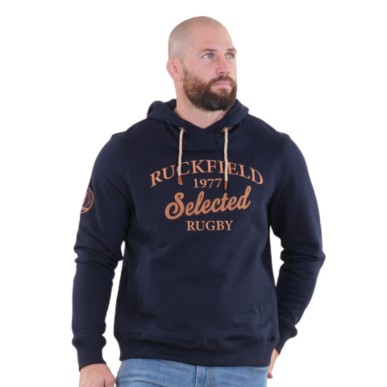 Sweat Ruckfield Bleu Marine avec Capuche