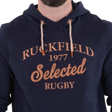 Sweat Ruckfield Bleu Marine avec Capuche