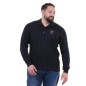 Pull Col Montant Ruckfield Bleu marine