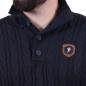 Pull Col Montant Ruckfield Bleu marine