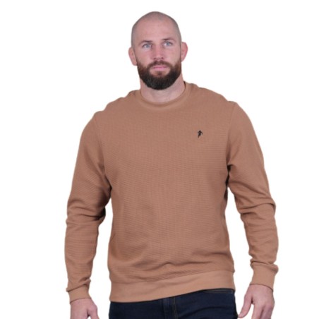 Pull Beige Foncé Léger Ruckfield