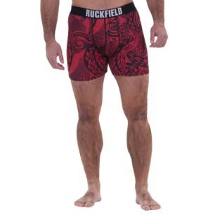 Boxer Ruckfield Noir/Rouge Maori