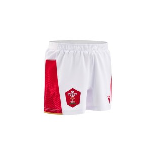 Short Officiel WRU Pays de Galles Blanc 2024-2025