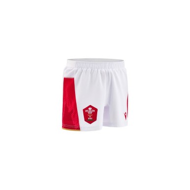 Short Officiel WRU Pays de Galles Blanc 2024-2025