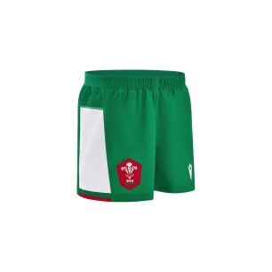 Short Officiel WRU Pays de Galles Vert 2024-2025