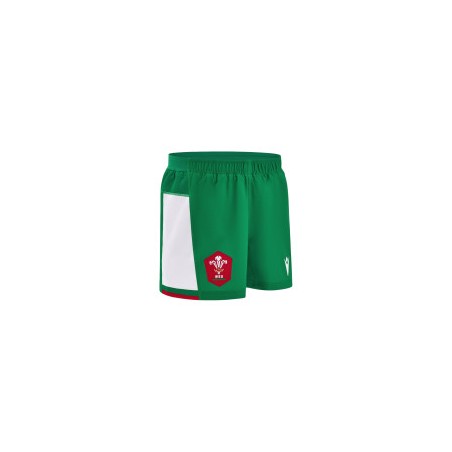 Short Officiel WRU Pays de Galles Vert 2024-2025